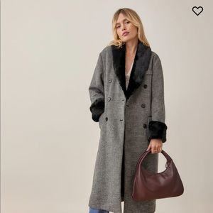 Reformation Lester Coat NWT